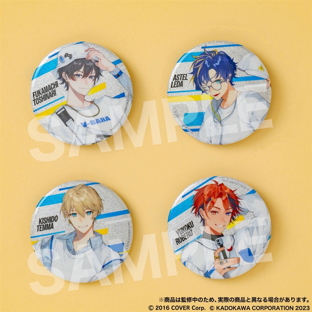 深町寿成のVバラ！！！ランダムグリッター缶バッジ: その他グッズ