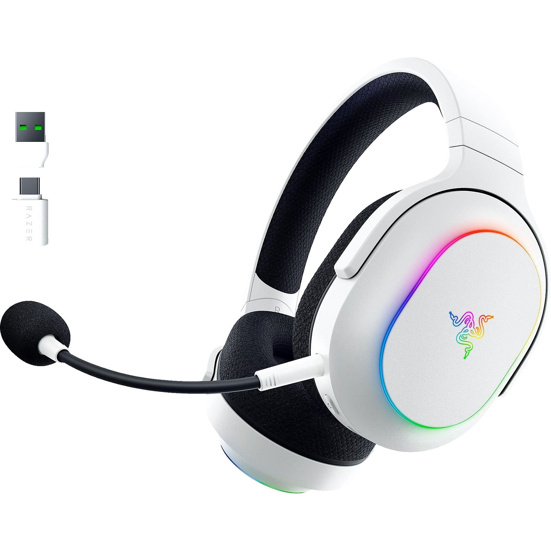 Razer Barracuda X Chroma ワイヤレス ゲーミングヘッドセット White