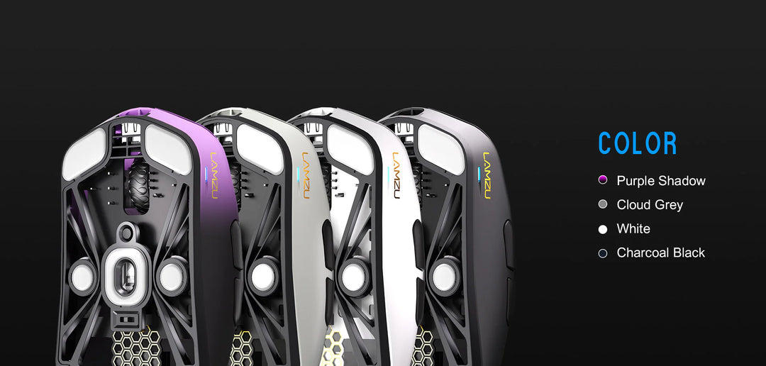 LAMZU Maya X 8Kレシーバー付属 超軽量 約47g ワイヤレスゲーミング