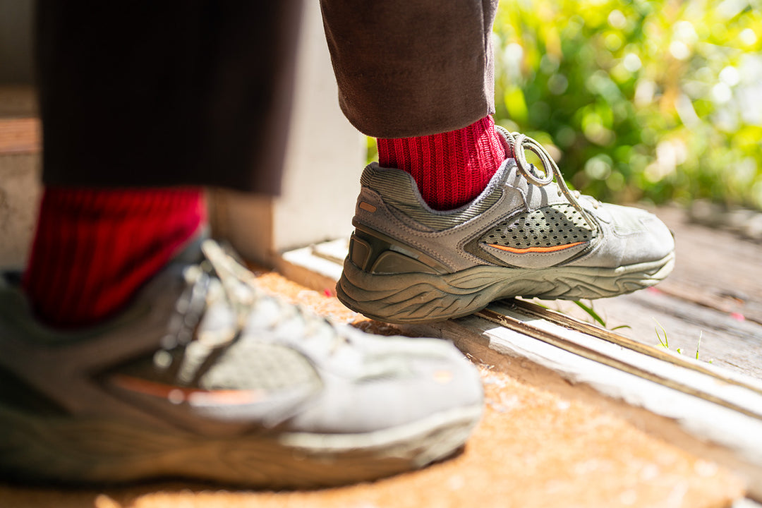 リネンリブソックス｜NISHIGUCHI KUTSUSHITA（ニシグチクツシタ