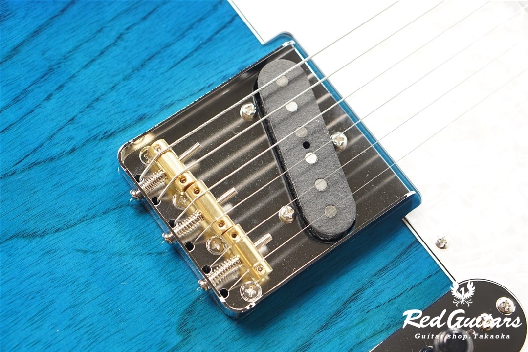FUJIGEN Neo Classic NTE10MAH - See-Thru Blue Burst | Red Guitars