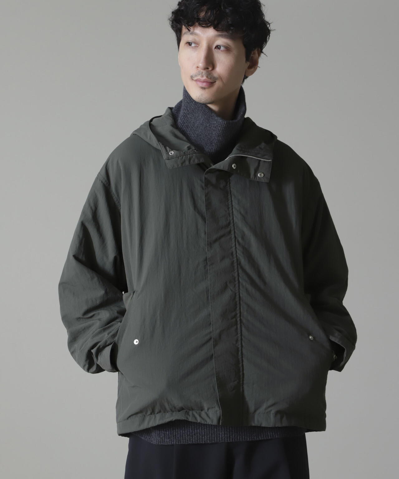 水溶性 ボンディング 撥水 ショート モッズ コート (セットアップ可)