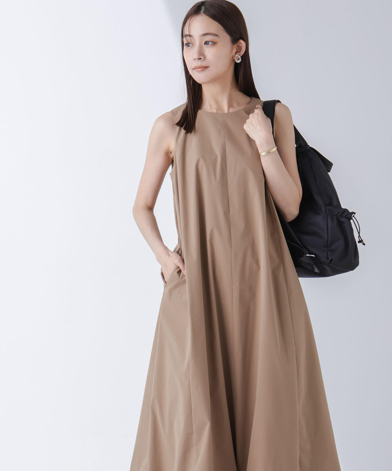 At PARK＆DAILYWEAR/ノースリバルーンワンピース