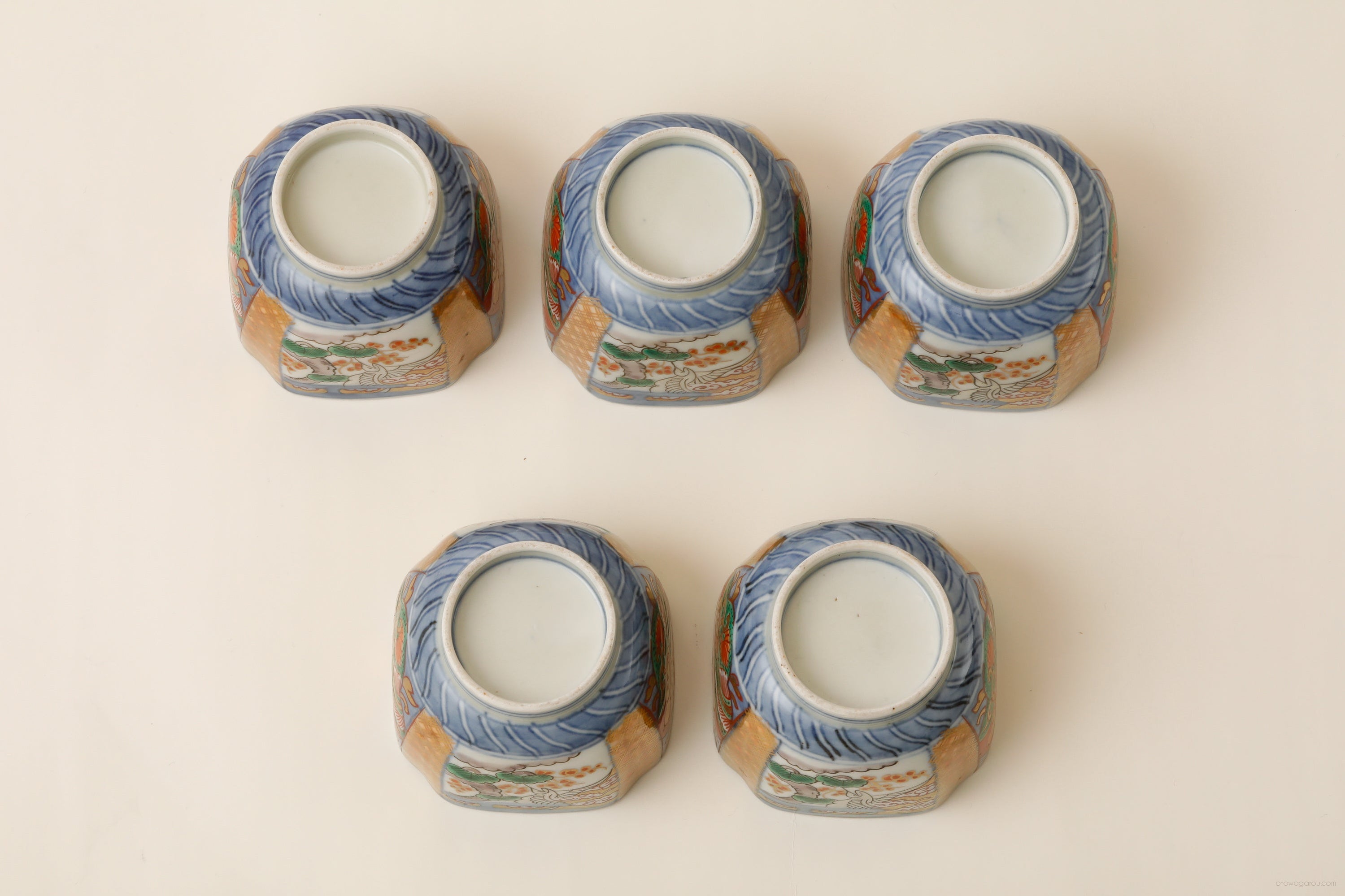 古伊万里 向付 5客 – 音羽画廊