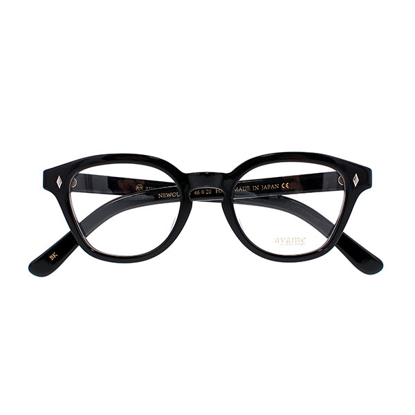 ayame メガネ | 【ayame】 NEWOLD（46） ニューオールド46 BK（Black