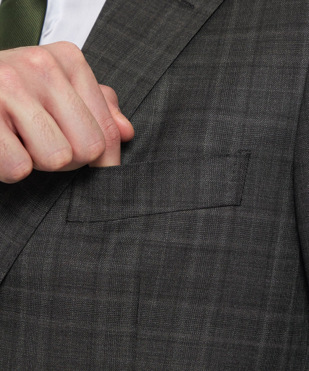 OX BRIDGE】【DORMEUIL/ドーメル】コンビネーションチェックスーツ