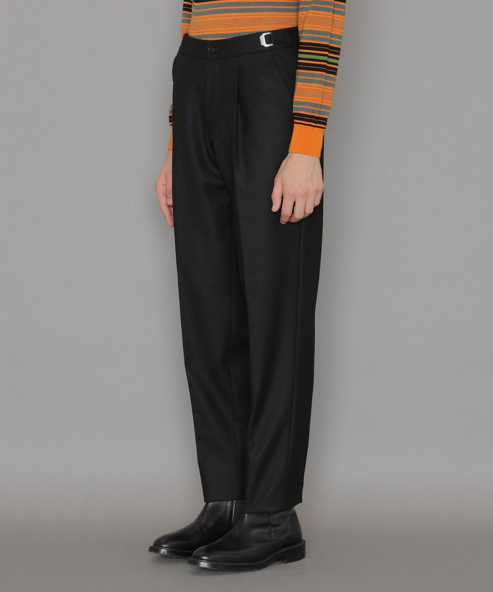 LEON掲載】【New Adjustable Fit】ウールフランネルスラックス(パンツ