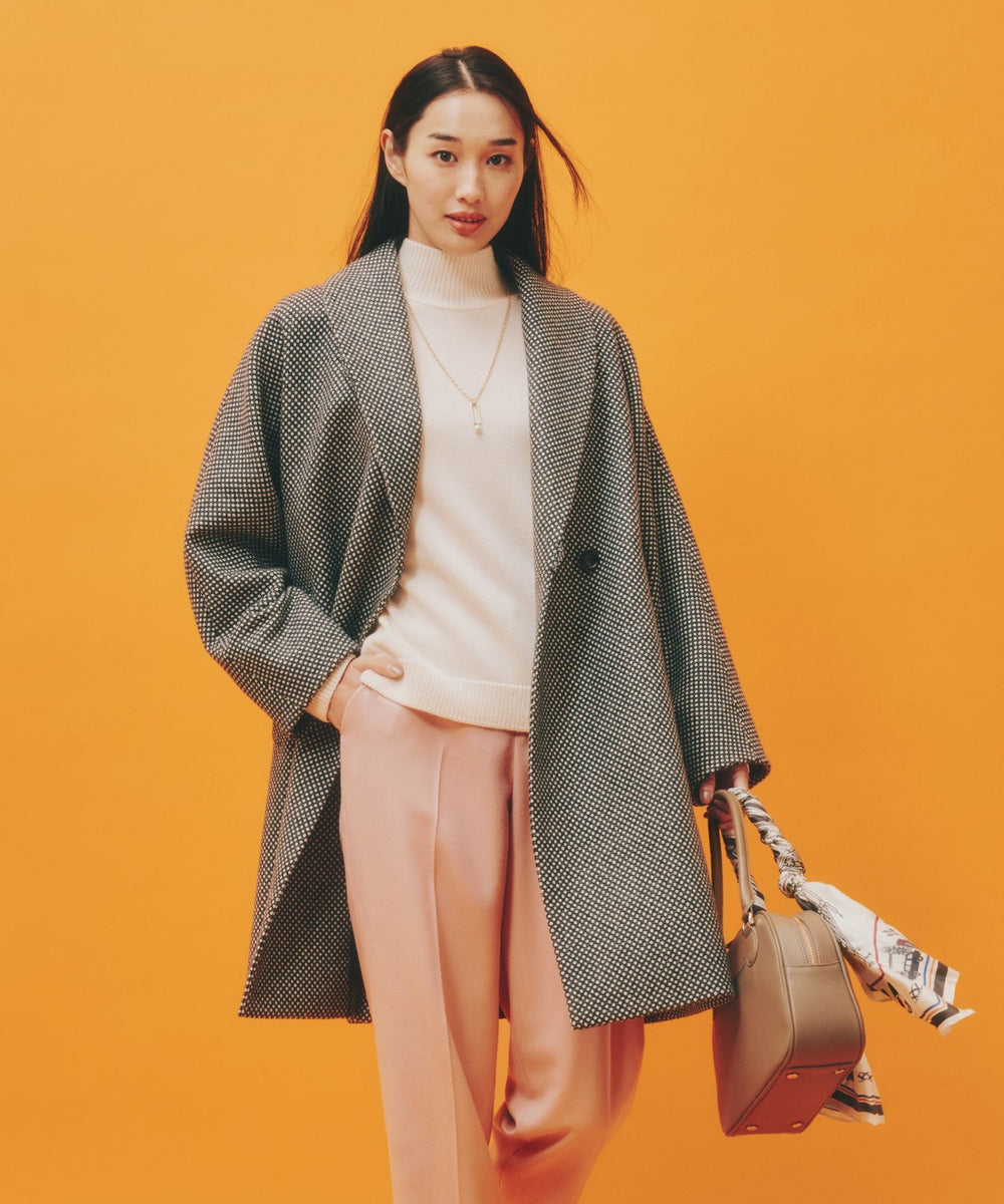 アクアドロップ】ショールカラーコート(コート)｜AMACA(アマカ)の