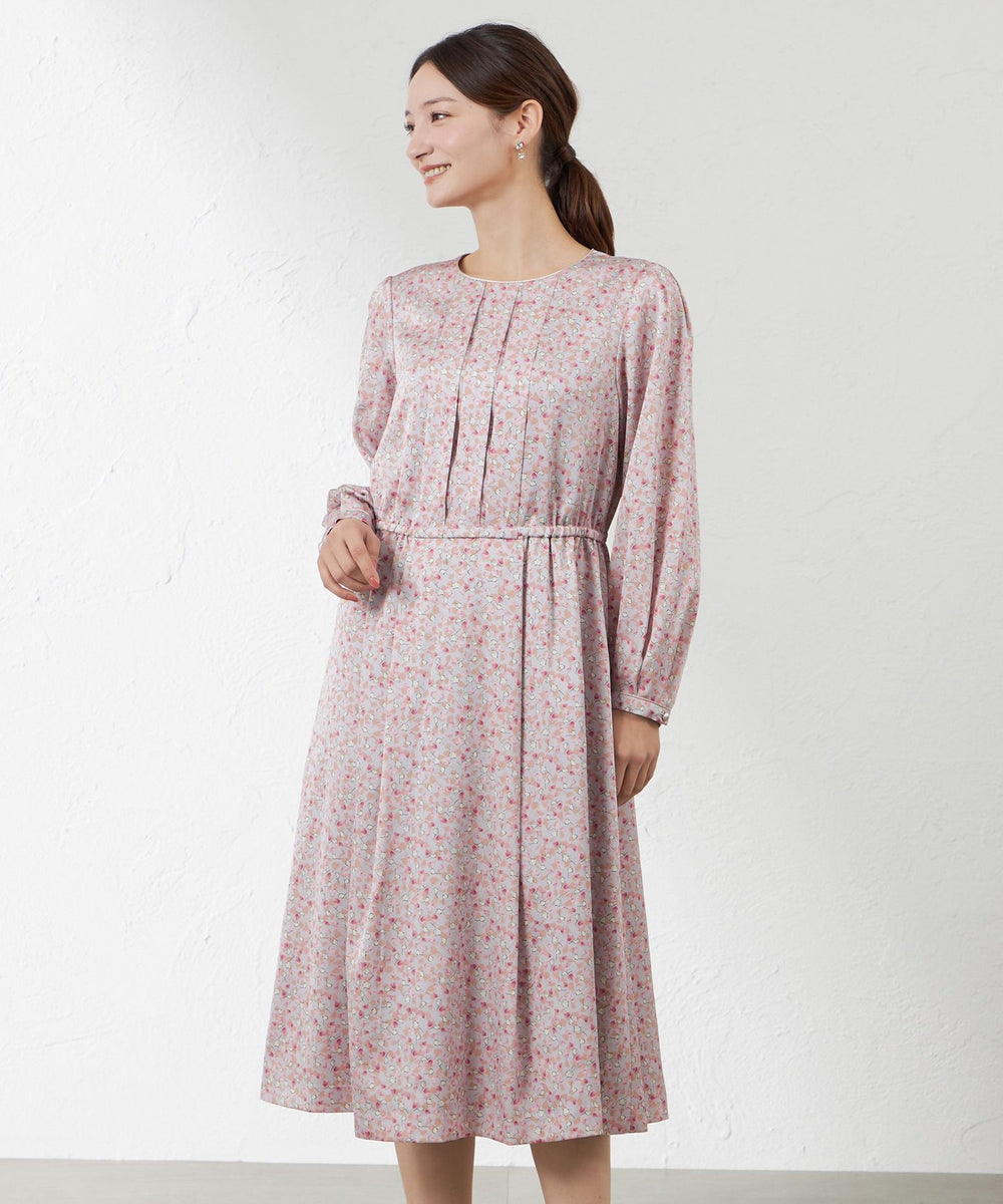 フラワープリントワンピース(ワンピース)｜AMACA(アマカ)の