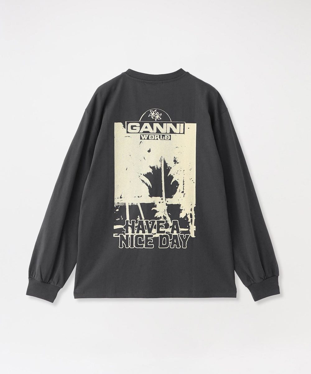the cabs ロンT 再生の風景 Long sleeve T ロングスリーブTシャツ