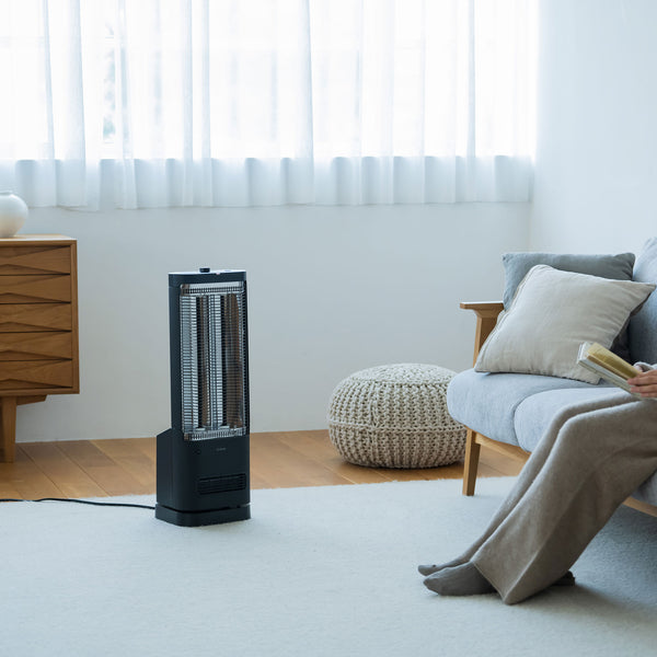 足元ファンヒーター付き 遠赤外線暖房機 にこポカ SH-FC151 | シロカ