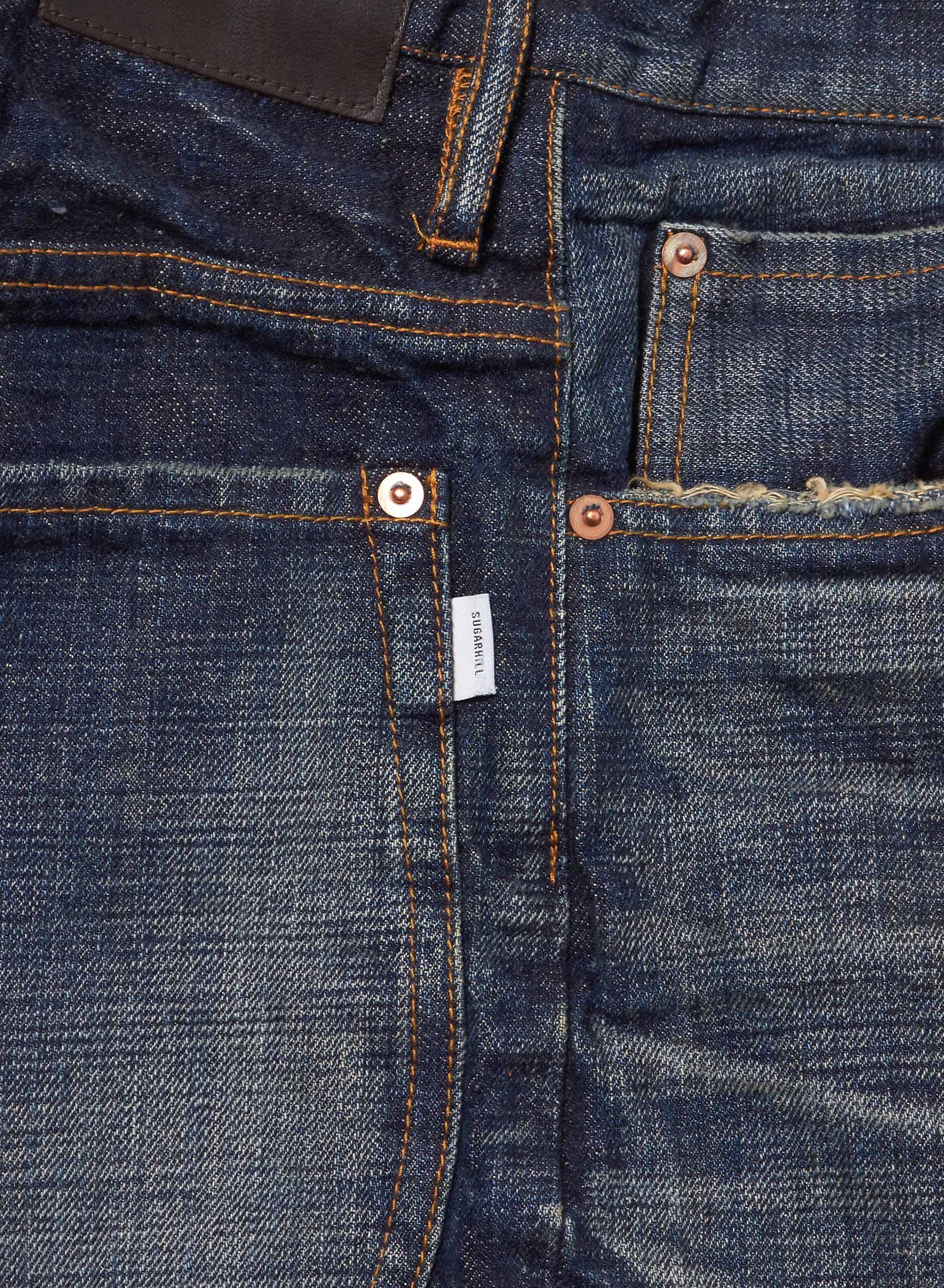 MUSTY FADED CLASSIC DENIM PANTS – SUGARHILL TOKYO