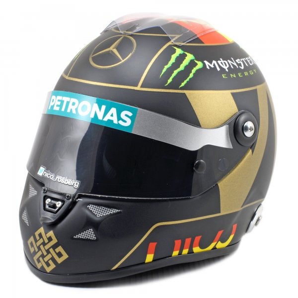1：2 helmet Nico Rosberg 2014 Word cup | F1とミニカーと他諸々…