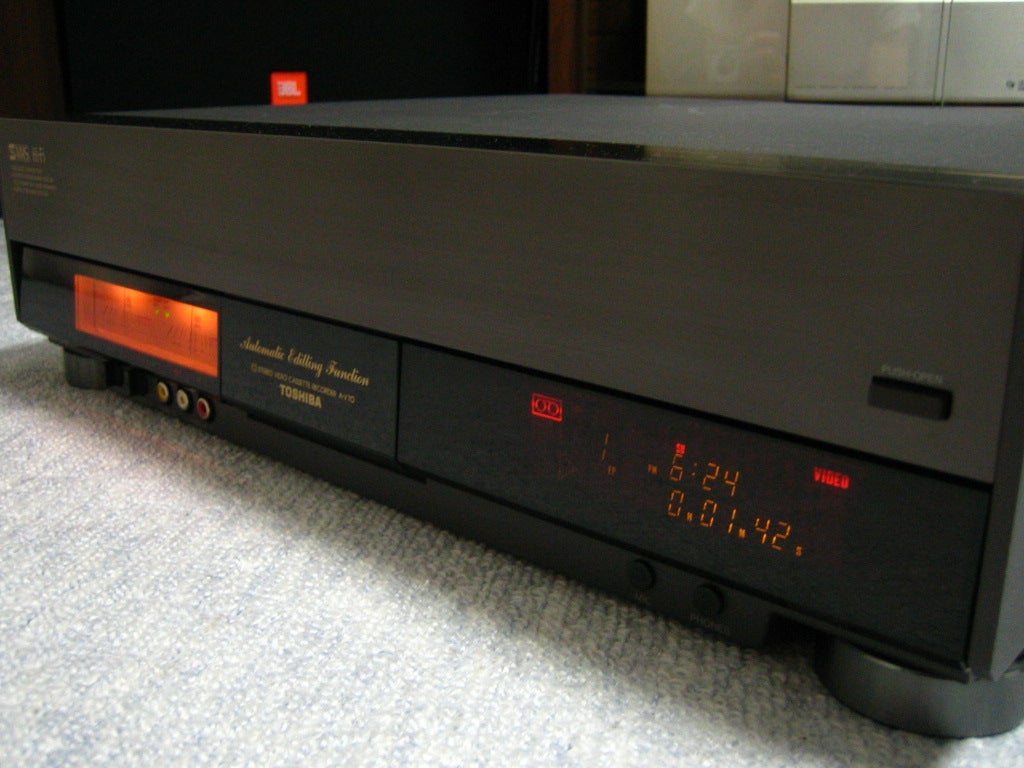 S-VHSﾋﾞﾃﾞｵﾃﾞｯｷの修理 TOSHIBA A－V70】 | 7th-audioのブログ