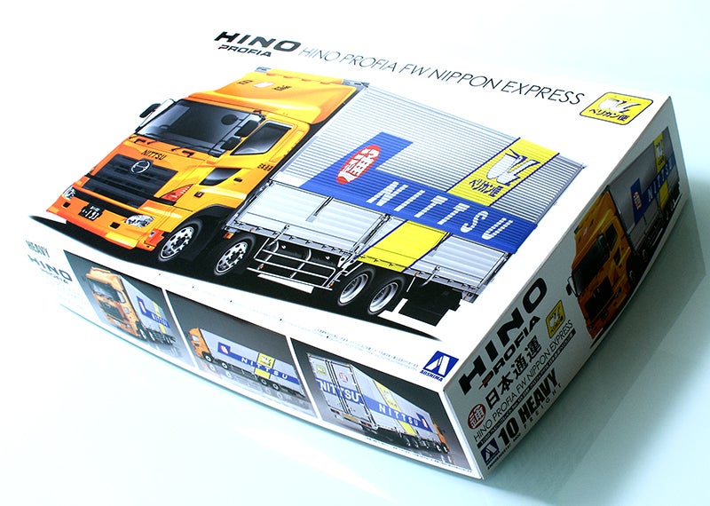 製作記 アオシマ 1/32 日野プロフィアFW 日本通運ペリカン便 (7