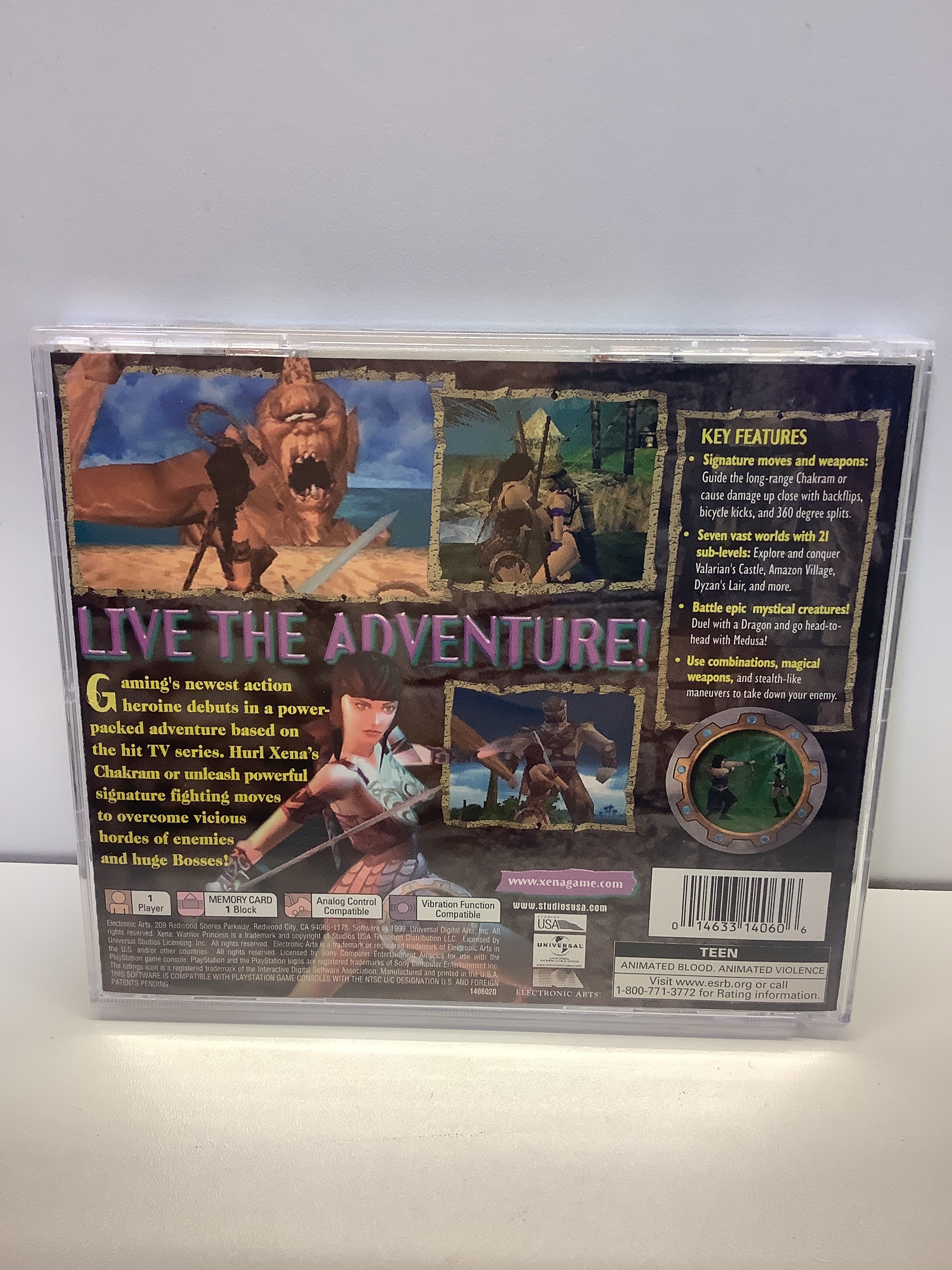 Xena Warrior Princess - Playstation – Stateline Video Games Inc.