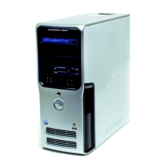 DELL DIMENSION 9200 SERVICE MANUAL Pdf Download | ManualsLib