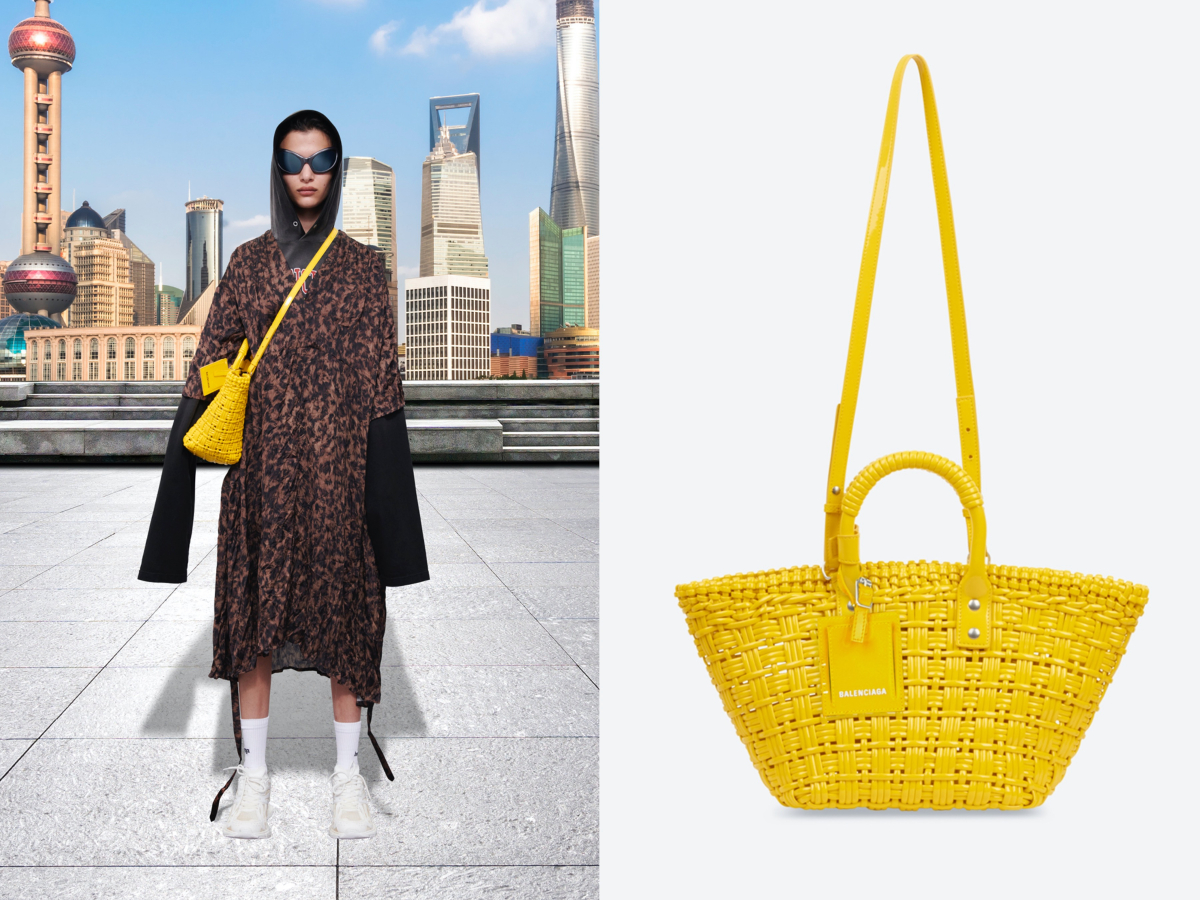 バスケット型の新作バッグ！ 「バレンシアガ ビストロ」に日本限定