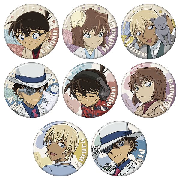グッズ: 名探偵コナン キャラバッジコレクション 【1BOX】: ムービック