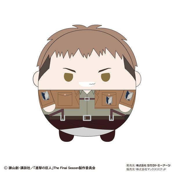 グッズ: 進撃の巨人 ふわコロりん2 【1BOX】: タカラトミーアーツ