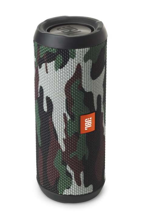 カモフラ柄がアウトドアにピッタリ！JBLの防水Bluetoothスピーカー