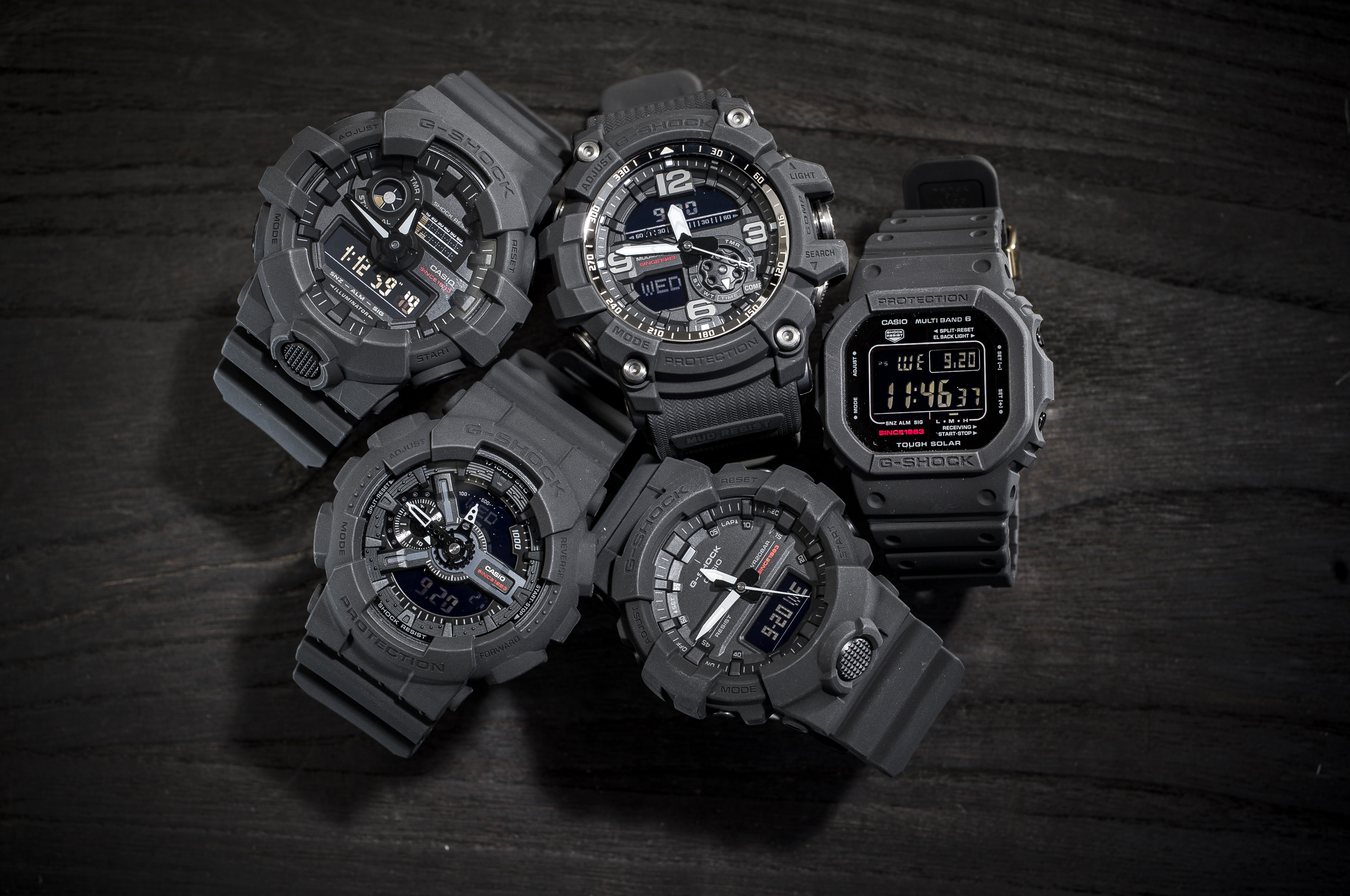 G-SHOCK」35年の進化とブラックの存在感――タフで高級感ある
