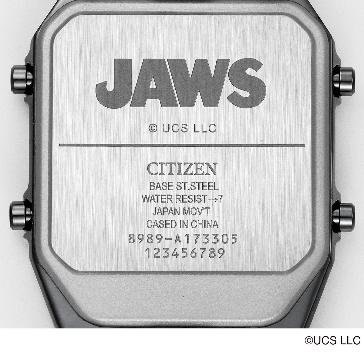 シチズン「アナデジテンプ」にジョーズ、E.T.、ジュラシック・パーク