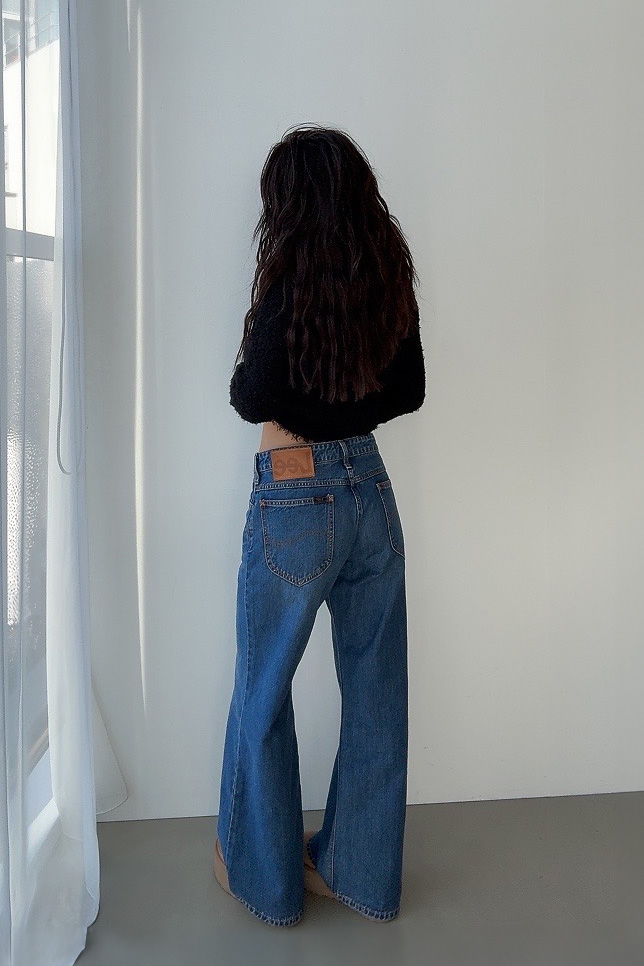 Lee x ALEXIA STAM] Baggy Denim Pants | ALEXIA STAM
