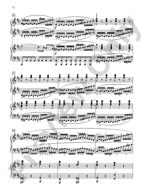 Mozart: Sonata in D Major, K. 448 - Piano Duo (2 Pianos, 4 Hands