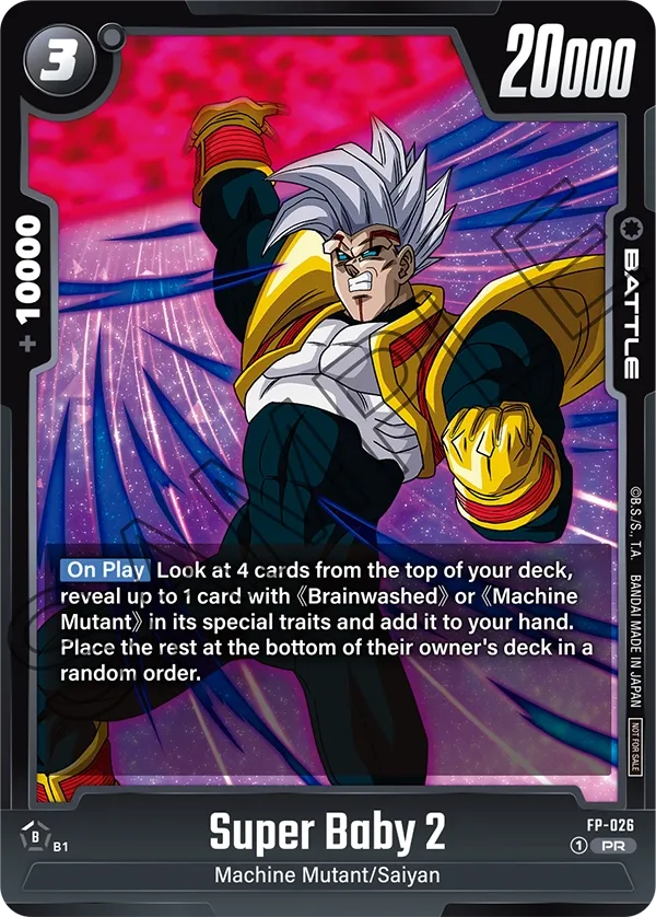 FP-026 Super Baby 2 Dragon Ball Super Card Game Fusion World Card