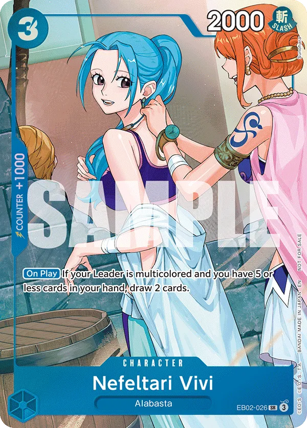 OP04-118 Nefeltari Vivi One Piece Card Game Card | One Piece Card Game