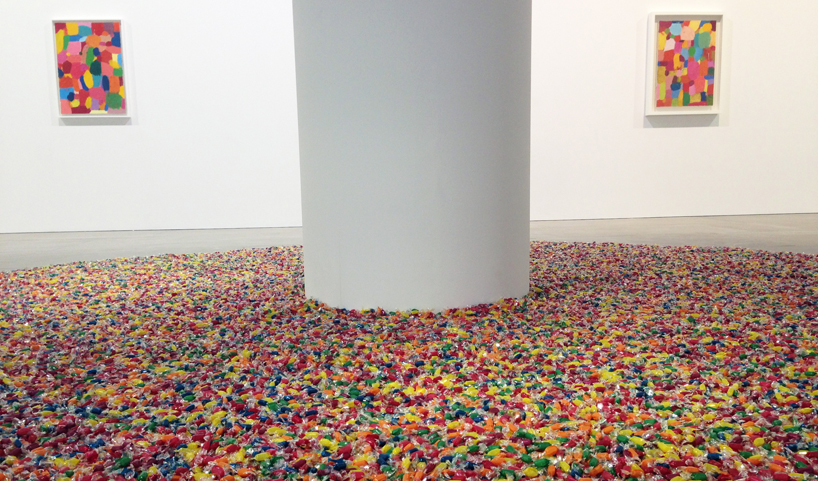 damien hirst and felix gonzalez-torres celebrate candy