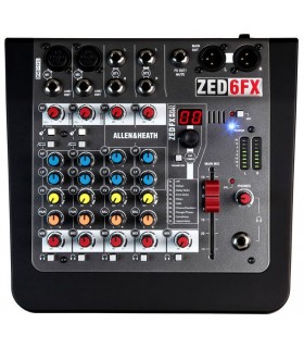 Mixer analogic Allen & Heath ZED-6 FX