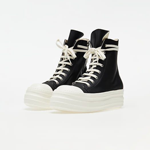 Women's shoes Rick Owens DRKSHDW Double Bumper Sneaks Black/ White