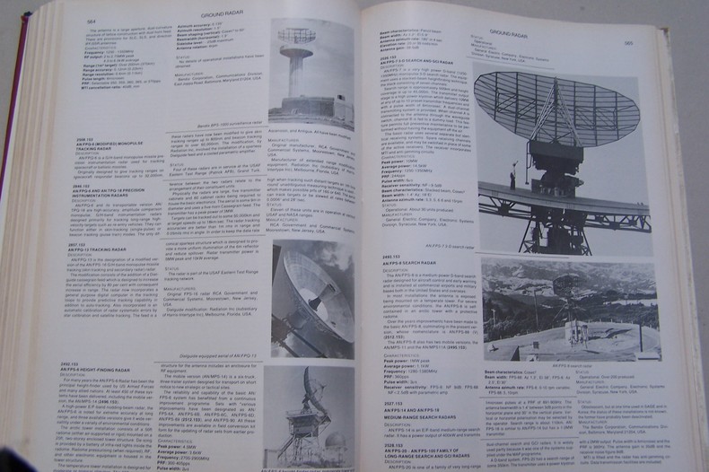 JANE'S WEAPON SYSTEMS 1973/74, 1978, 1980/81, 1981/82, 1984/85