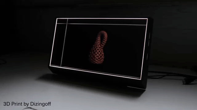 裸眼で感動の3D映像。Looking Glass ホログラフディスプレイ｜マクアケ