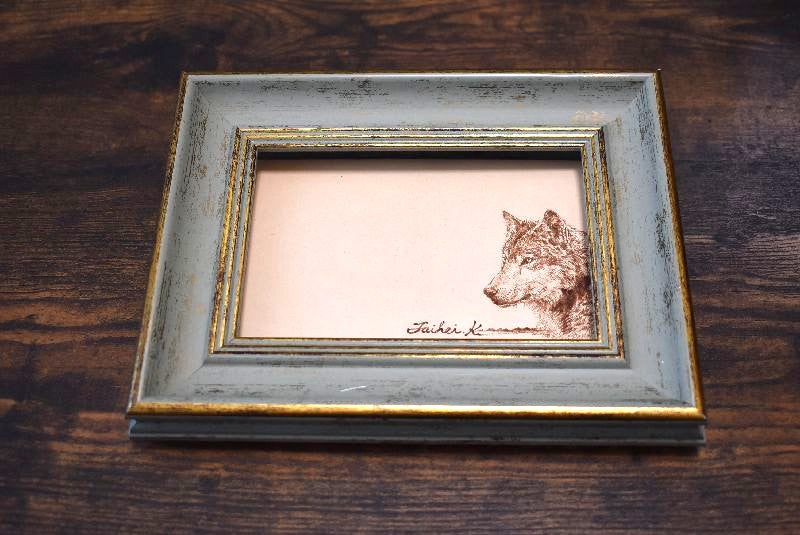 ヌメ革をキャンバスに絵を使う！画家が考案する財布 The one wallet