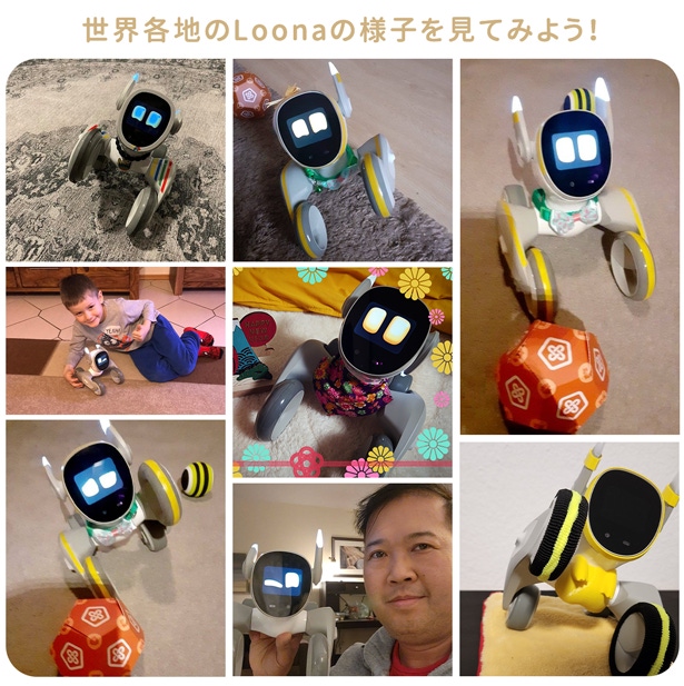 あなたのことが大好き！1000もの感情を分かち合う、癒しのLoona