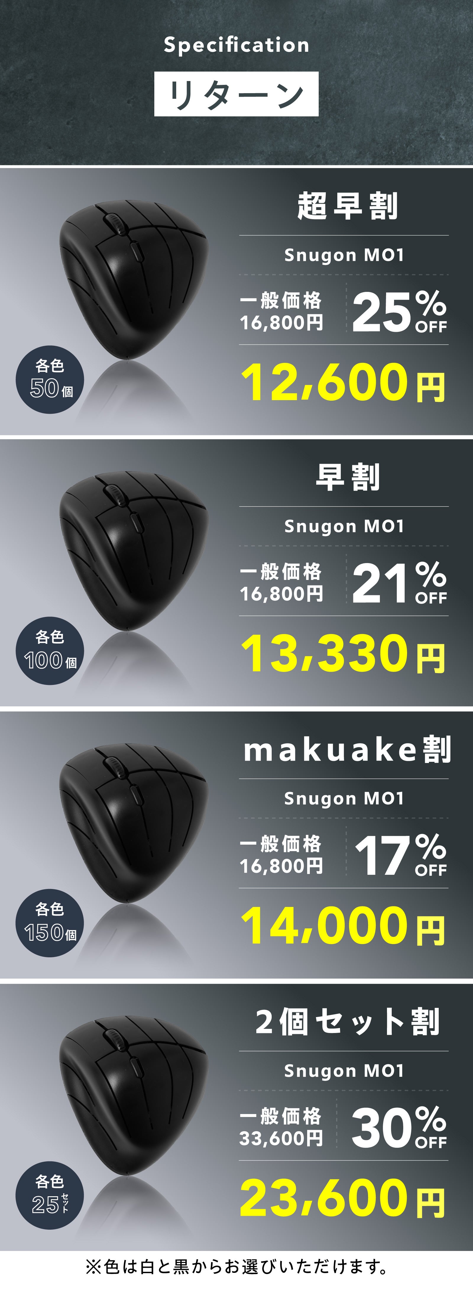 マウス1つで操作が完結】キーボードの代わりになるマウス｜Snugon MO1