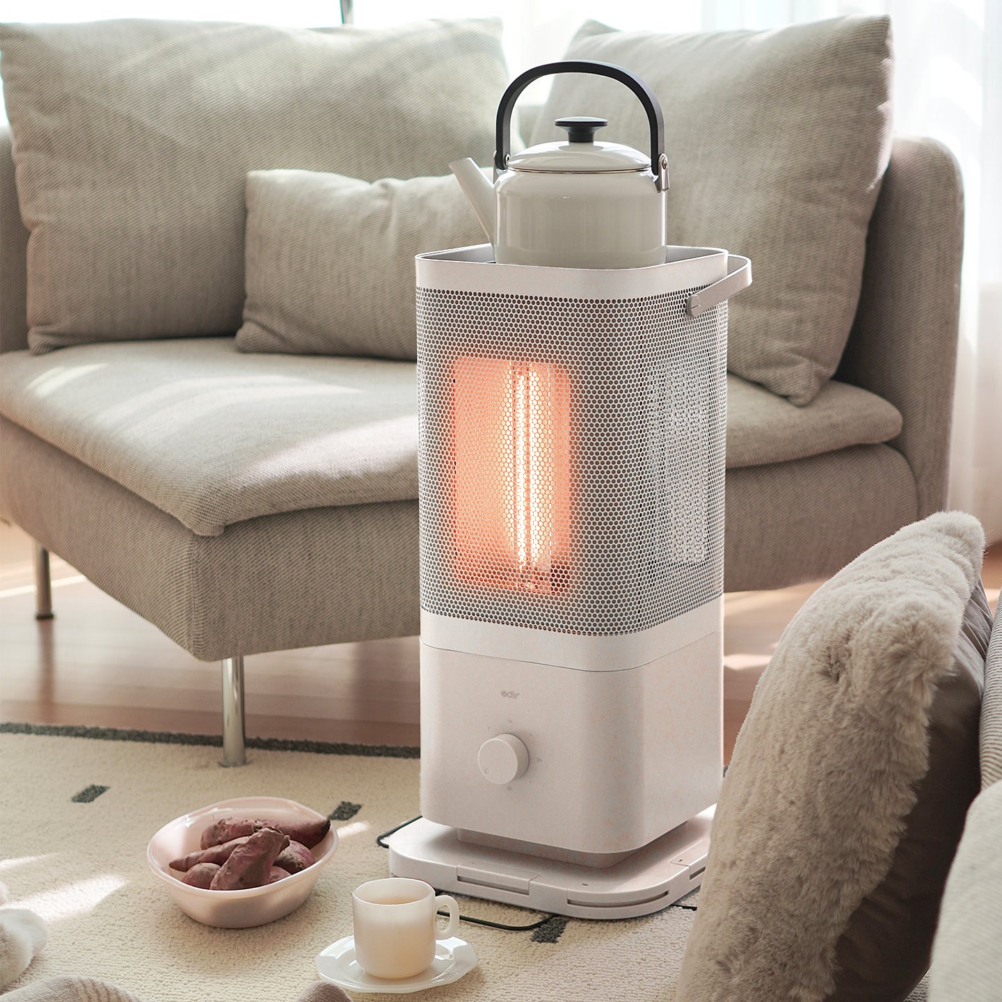 電気ストーブの進化。5面が個別コントロールできる3Dサラウンド