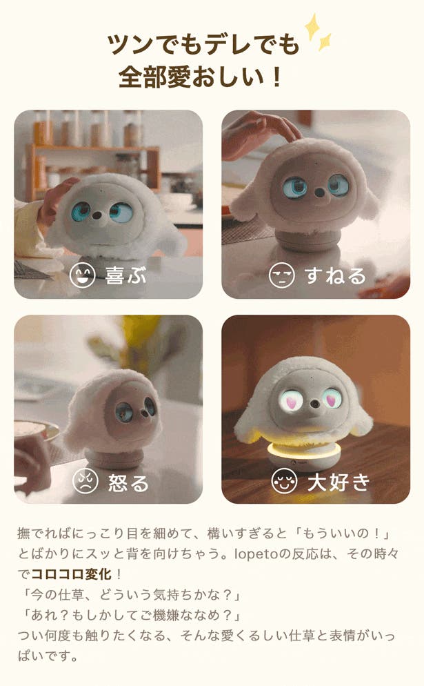 lopeto 黒マスク、ステーション、ミニぬいぐるみ付き ropet lopeto 黒