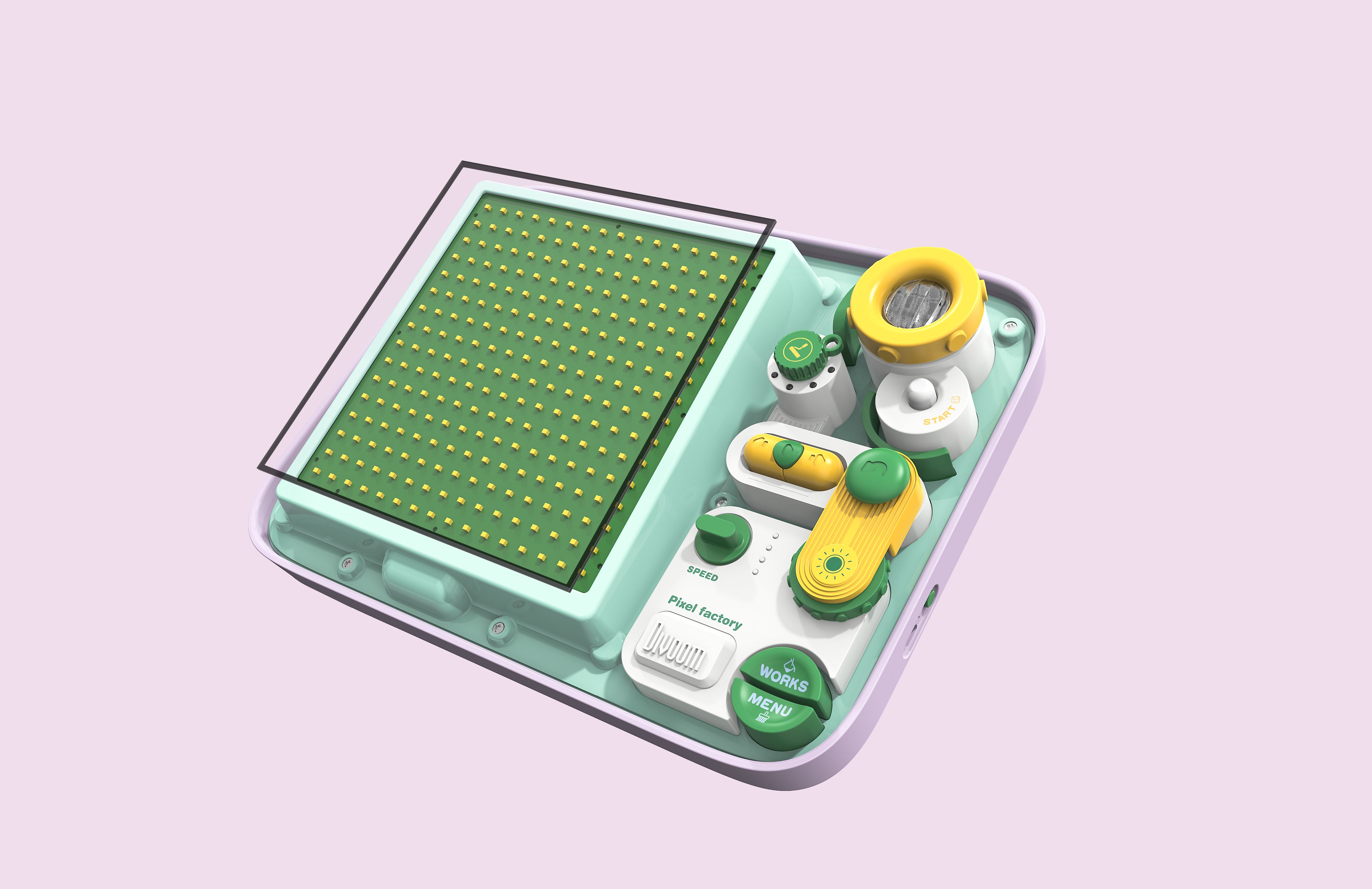 一度遊ぶと熱中する懐かしいお絵かきボードDivoom PIXEL FACTORY