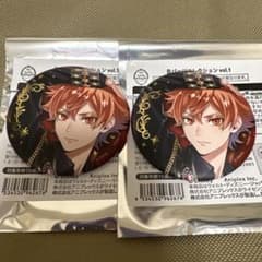 ツイステ ブレイジングジュエル 5周年 缶バッジ エース・トラッポラ