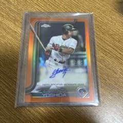 Topps Chrome NPB 2025 吉田正尚 直筆サインカード25枚限定 - メルカリ