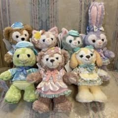 ♡カラフルハピネスダッフイー&フレンズ♡20周年ポージープラッシー7人