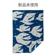 新品未使用】クリッパン ミナペルホネン ブランケット TRIP ブルー