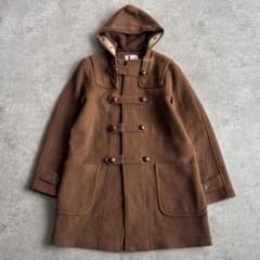 英国製□Raw-tex ムーアブルック ヘリンボーン ウール ダッフルコート