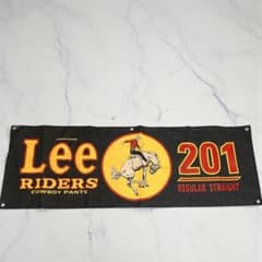 非売品 ヴィンテージ 90s Lee 大型 デニムバナー タペストリー 壁掛け