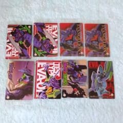 エヴァンゲリオン ウエハースカード まとめ売り 初号機 8枚セット