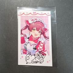 ホロライブ 3期生 1stEPきゅるるん大作戦 マリン チェキカード 特典 CD